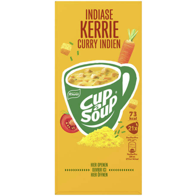 Cup-a-Soup Knorr Indiase kerrie 21x175ml