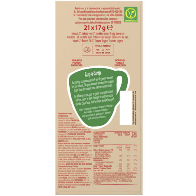 Cup-a-Soup Knorr champignon crème 21x175ml