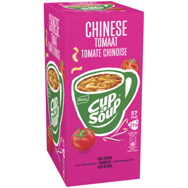 Cup-a-Soup Knorr Chinese tomaten 21x175 ml soep