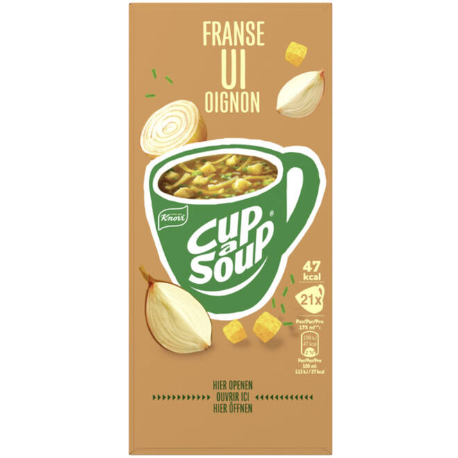Cup-a-Soup Knorr Franse ui 21x175ml