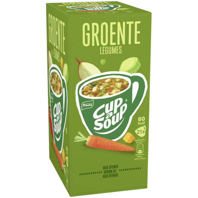 Cup-a-Soup Knorr groente 21x175ml