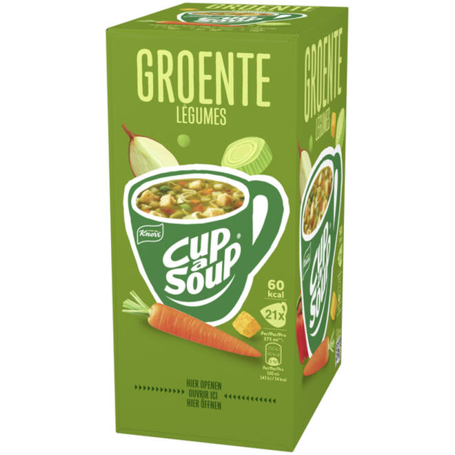 Cup-a-Soup Knorr groente 21x175ml