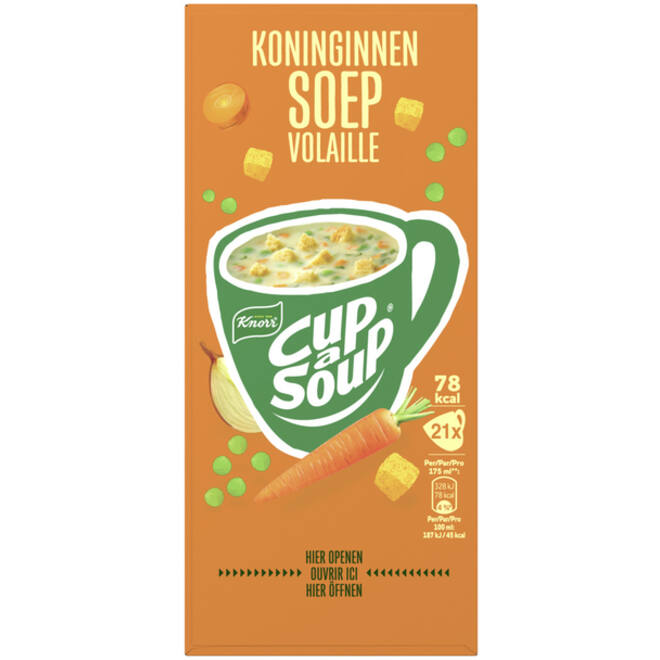 Cup-a-Soup Knorr koninginnensoep 21x175ml