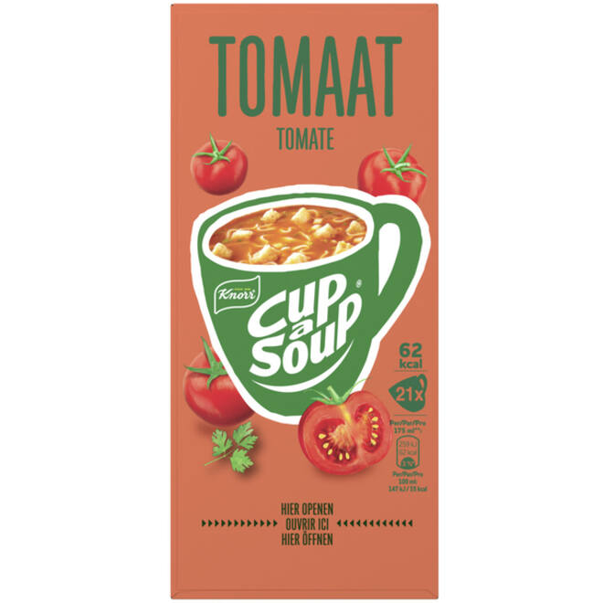 Cup-a-Soup Knorr tomaat 21x175ml
