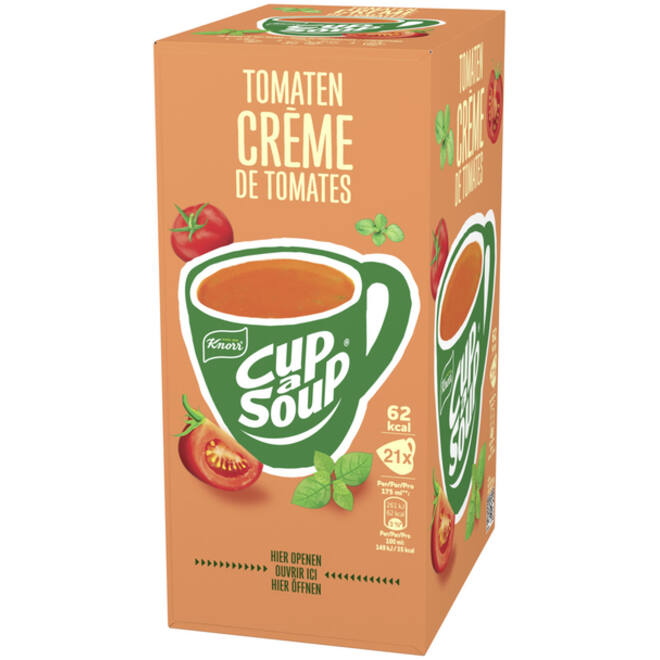 Knorr Cup-a-Soup Tomaten Crème.