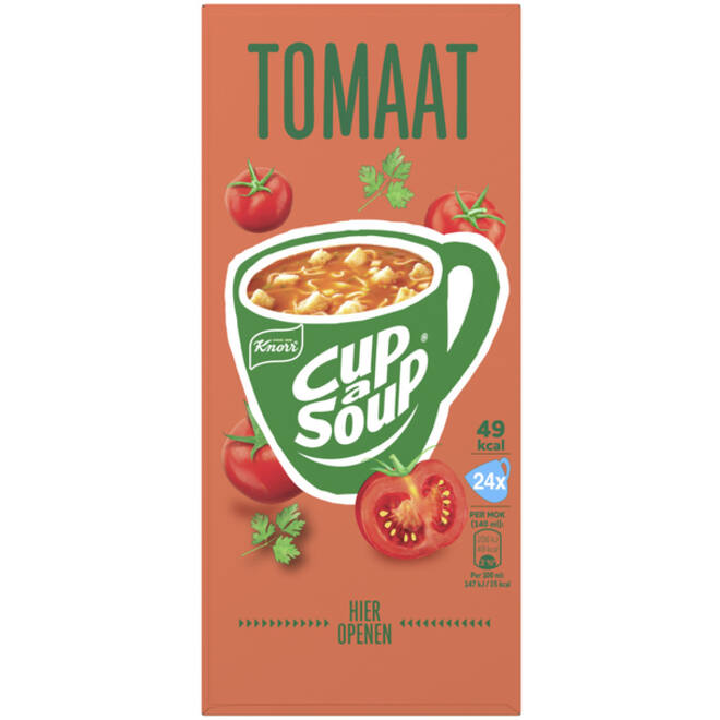 Cup-a-Soup Knorr tomaat 24x140ml