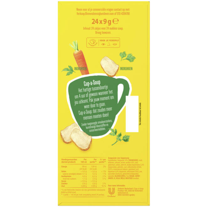 Cup-a-Soup Knorr kip 24x140ml