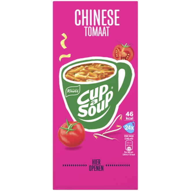 Cup-a-Soup Knorr Chinese tomaat 24x140ml