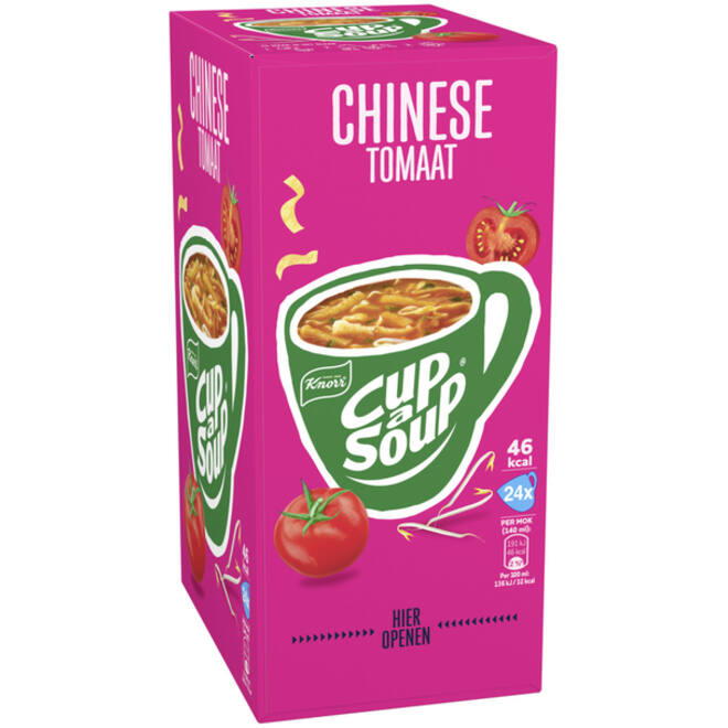 Cup-a-Soup Knorr Chinese tomaat 24x140ml