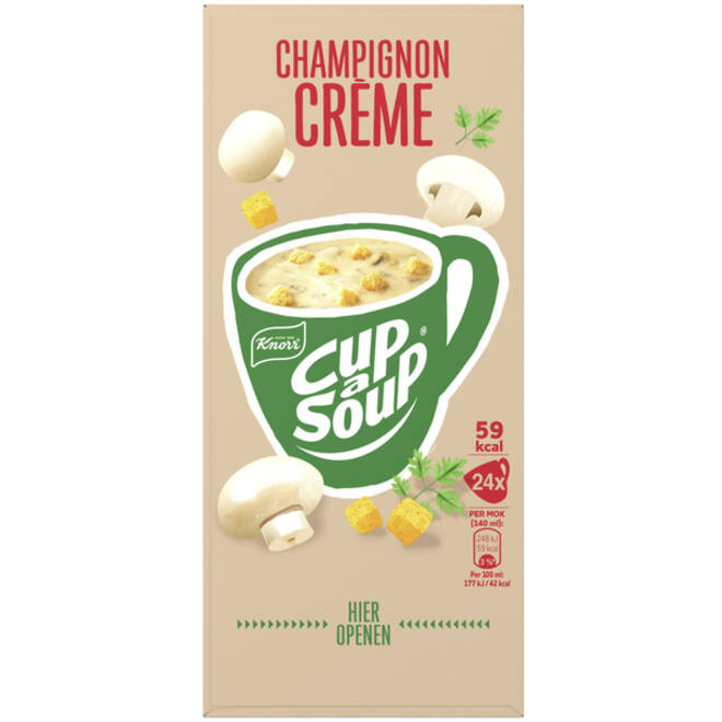 Cup-a-Soup Knorr champignon crème 24x140ml