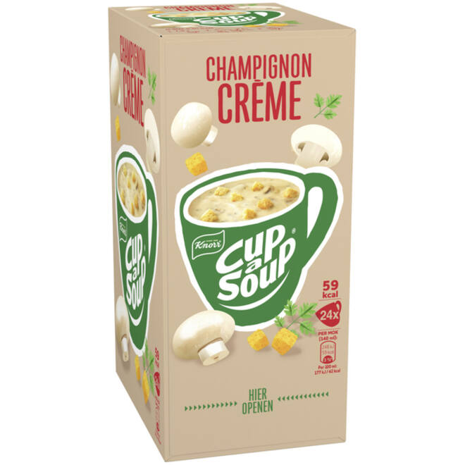 Cup-a-Soup Knorr champignon crème 24x140ml
