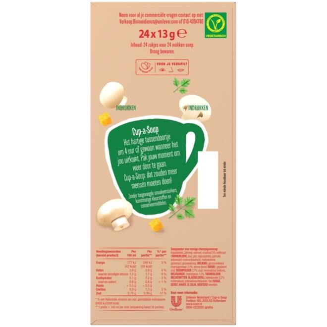 Cup-a-Soup Knorr champignon crème 24x140ml