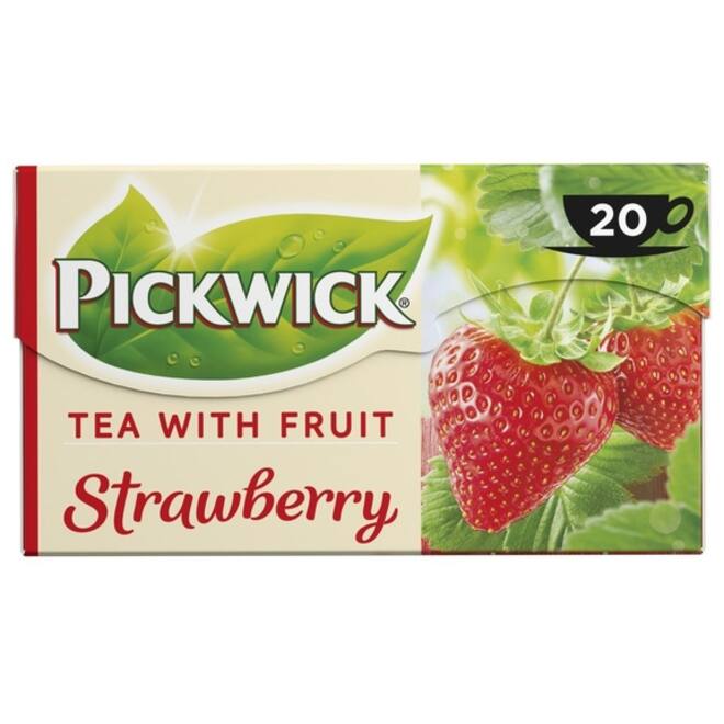 Thee Pickwick aardbei 20x1.5gr