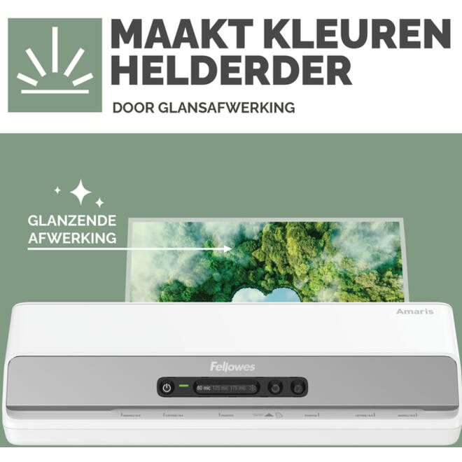 Lamineerhoes Fellowes A3 light 50% gerecycled glans 100stuks