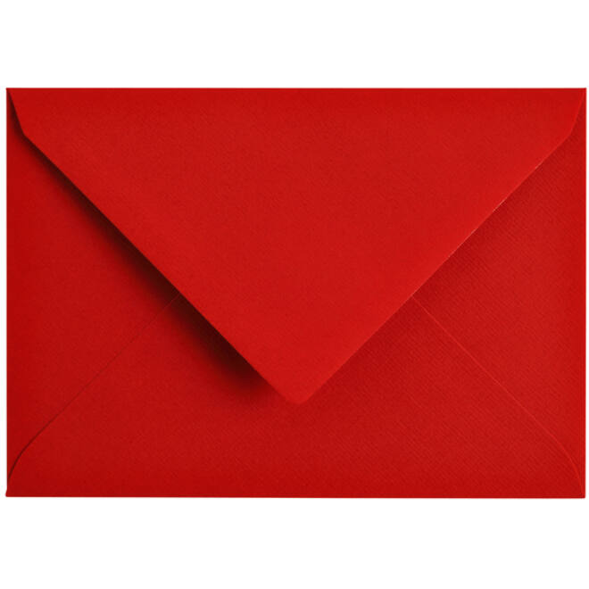 Envelop Papicolor C6 114x162mm rood