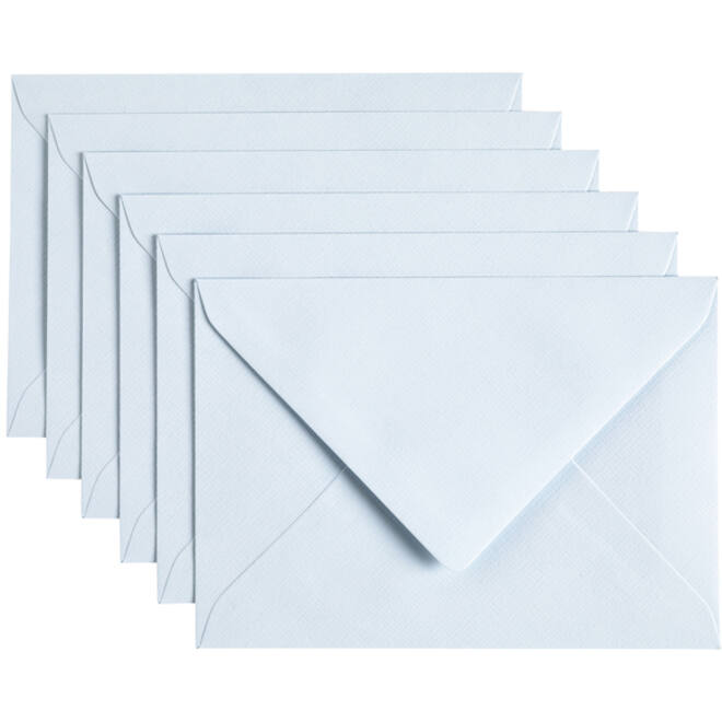 Envelop Papicolor C6 114x162mm babyblauw