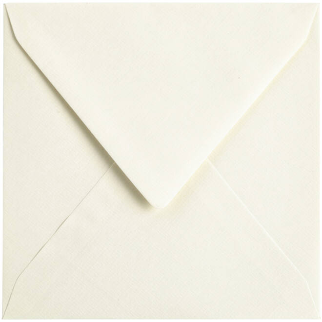 Envelop Papicolor 140x140mm anjerwit
