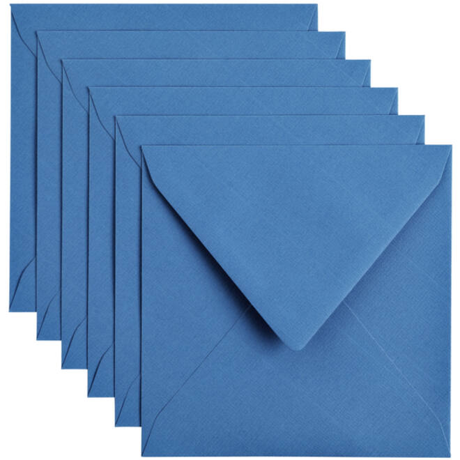 Envelop Papicolor 140x140mm donkerblauw