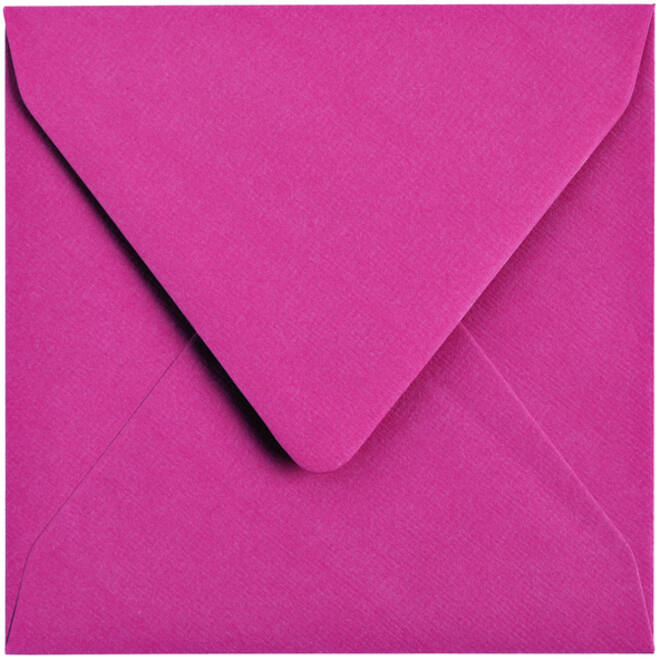 Envelop Papicolor 140x140mm felroze