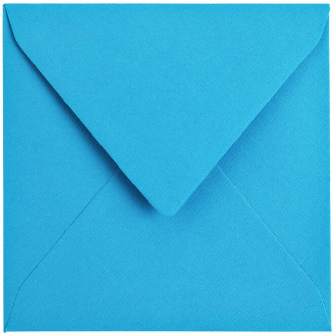 Envelop Papicolor 140x140mm hemelsblauw