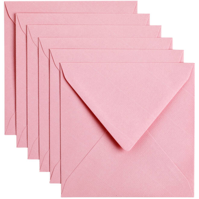 Envelop Papicolor 140x140mm babyroze