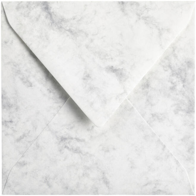 Envelop Papicolor 140x140mm marble grijs
