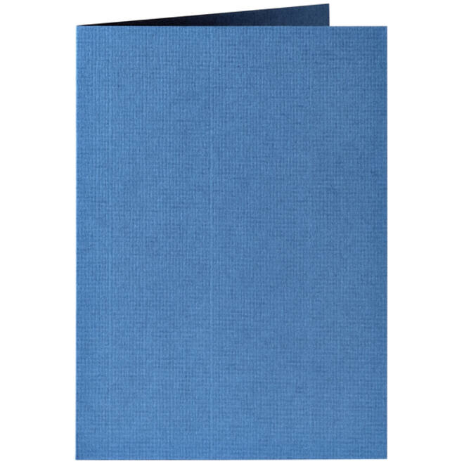 Correspondentiekaart Papicolor dubbel 105x148mm donkerblauw pak à 6 stuks