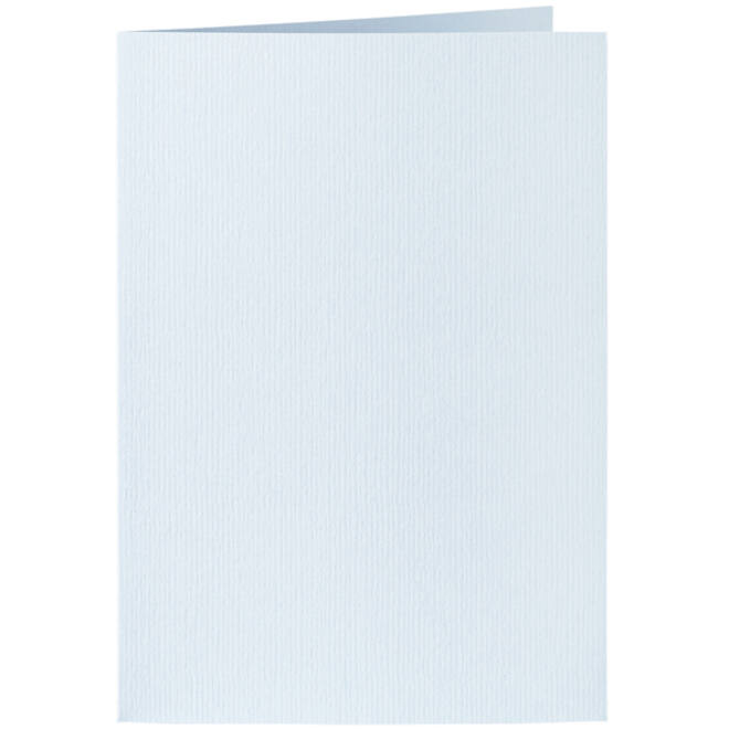 Correspondentiekaart Papicolor dubbel 105x148mm babyblauw pak à 6 stuks