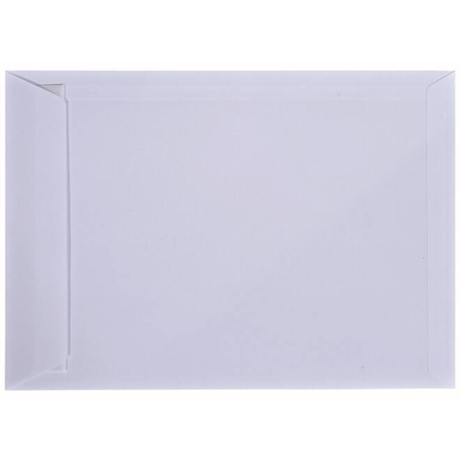 Envelop Hermes akte EB4 262x371mm zelfklevend wit pak à 25 stuks