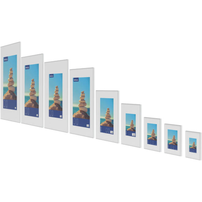 Fotolijst MAUL design 10x15cm aluminium frame zilver