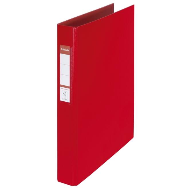 Ringband Esselte VIVIDA A4 42mm 30% gerecycled PP folie rood