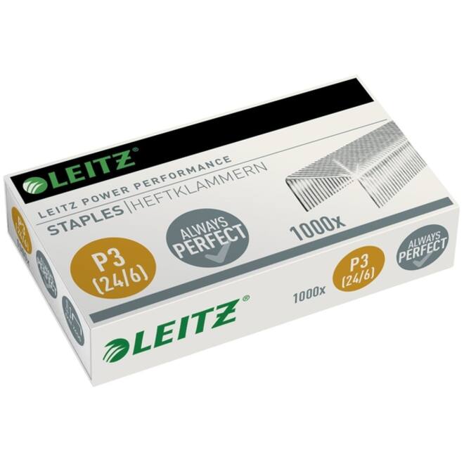 Nieten Leitz 24/6 verzinkt 1000 stuks