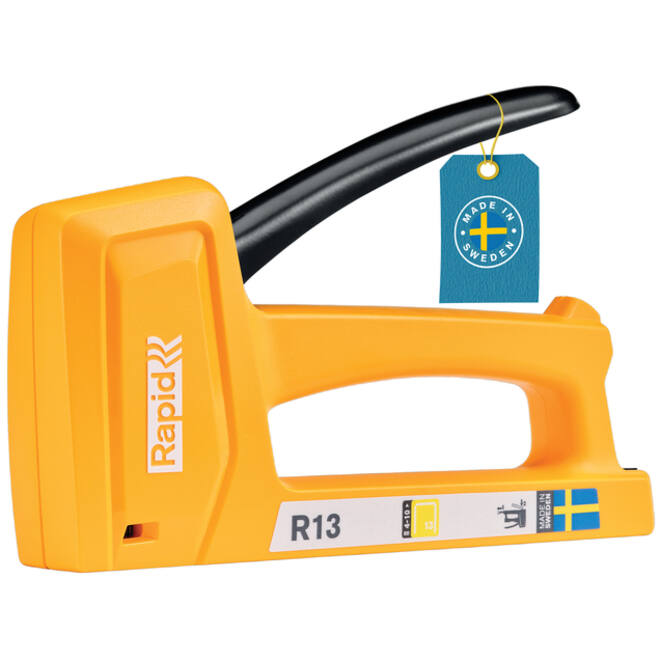 Nietpistool Rapid 13E 13/4-10 ABS geel blister