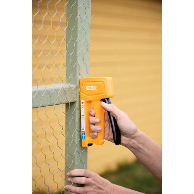 Nietpistool Rapid 13E 13/4-10 ABS geel blister