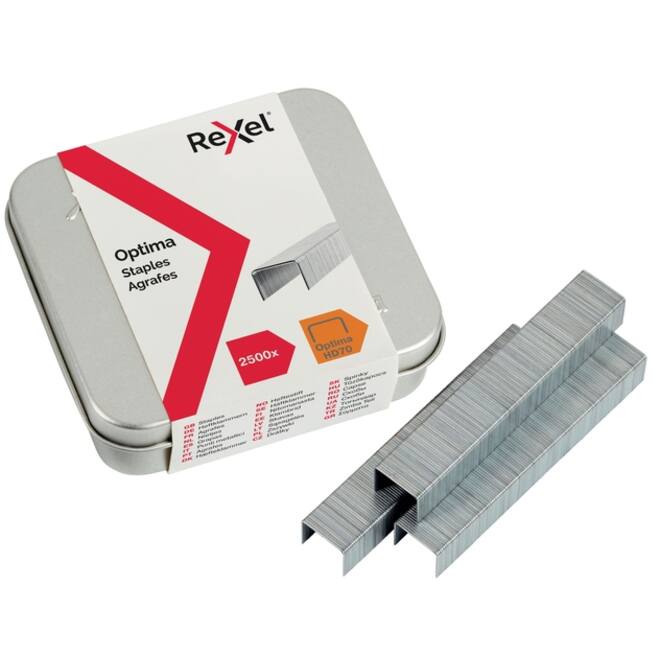 Nieten Rexel Optima nr70HD gegalvaniseerd 2500stuks