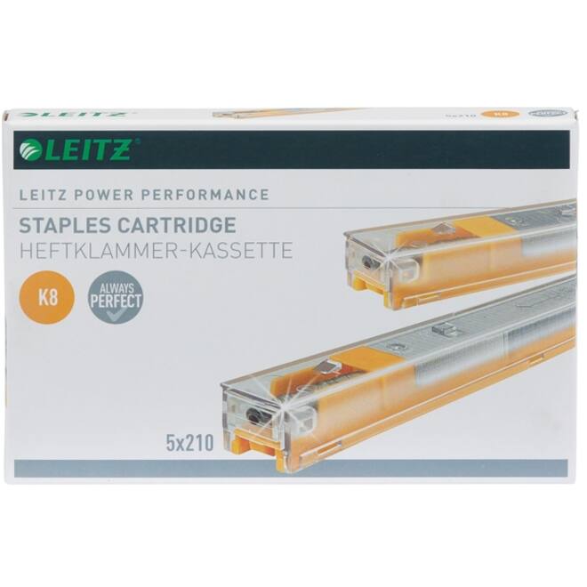 Nieten Leitz cassette K8 26/8 verzinkt 1050 stuks