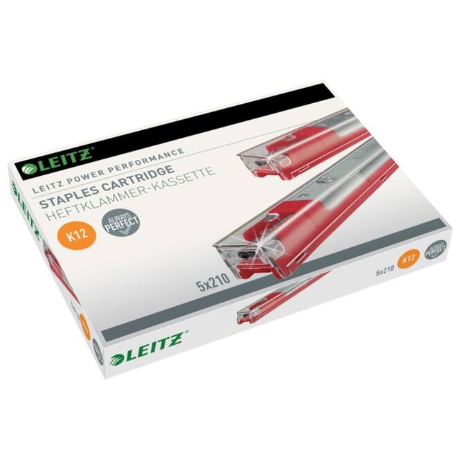 Nieten Leitz cassette K12 26/12 verzinkt 1050 stuks