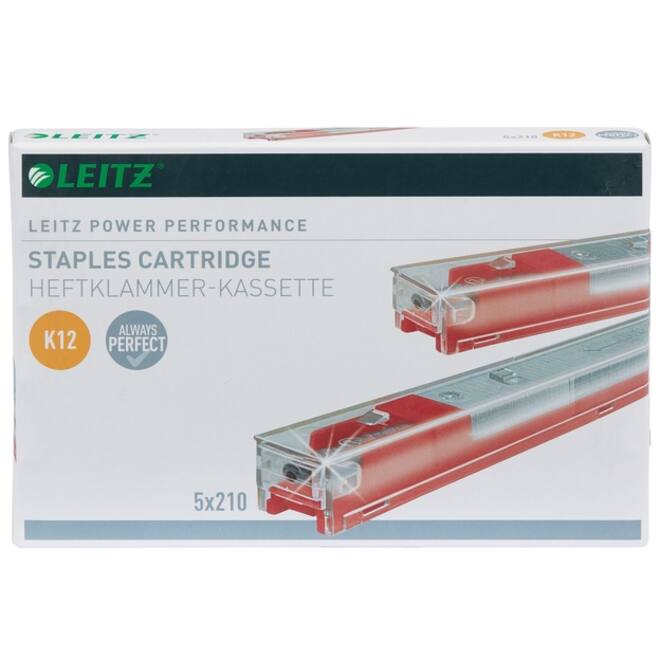 Nieten Leitz cassette K12 26/12 verzinkt 1050 stuks