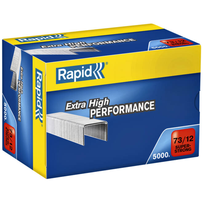 Nieten Rapid 73/12 gegalvaniseerd super strong 5000 stuks