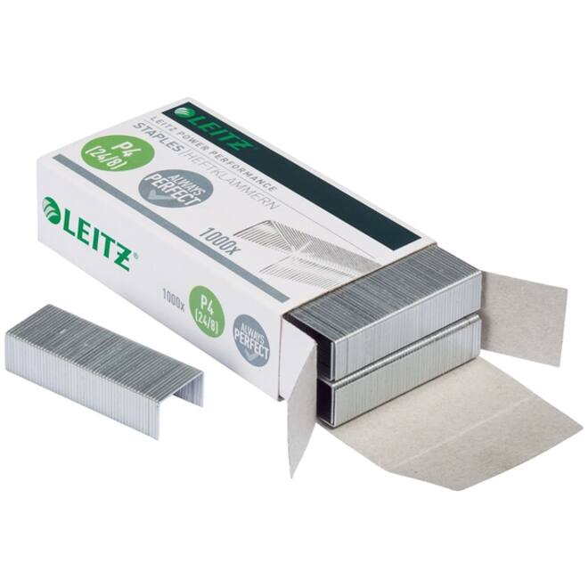 Nieten Leitz 24/8 verzinkt 1000 stuks