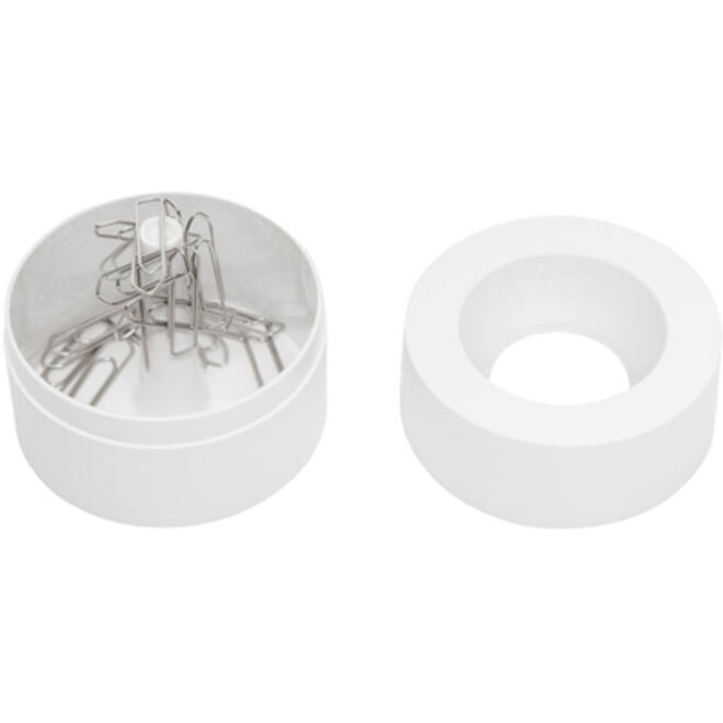 Papercliphouder MAUL Pro Ø73mmx60mm wit