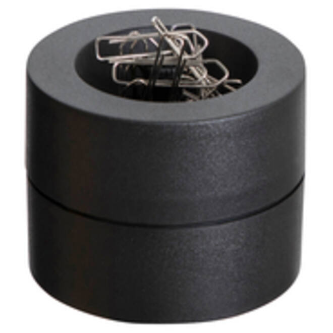 Papercliphouder MAUL Pro Ø73mmx60mm zwart