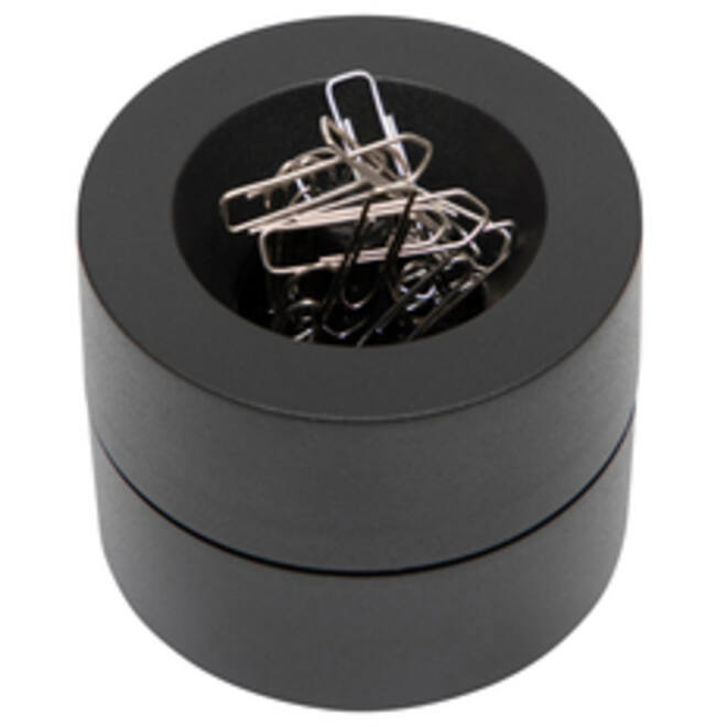Papercliphouder MAUL Pro Ø73mmx60mm zwart