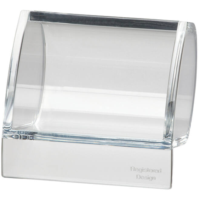 Papercliphouder MAUL 87x77x65mm acryl