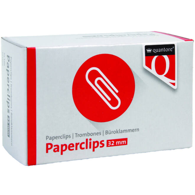 Paperclip Quantore R2 32mm kort