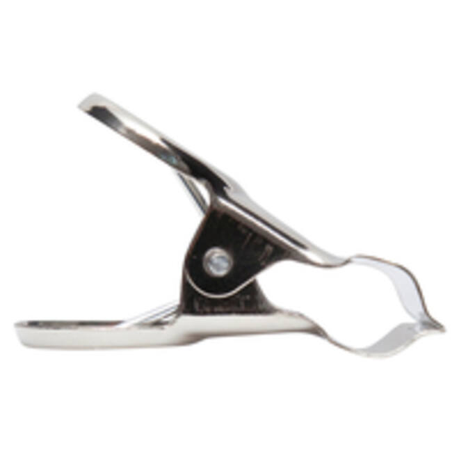 Papierklem MAUL Bulldog 50mm capaciteit 20mm zilver