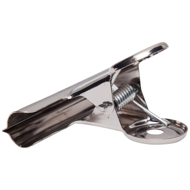 Papierklem MAUL Bulldog 70mm capaciteit 40mm zilver