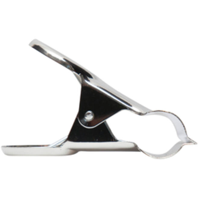 Papierklem MAUL Bulldog 70mm capaciteit 40mm zilver