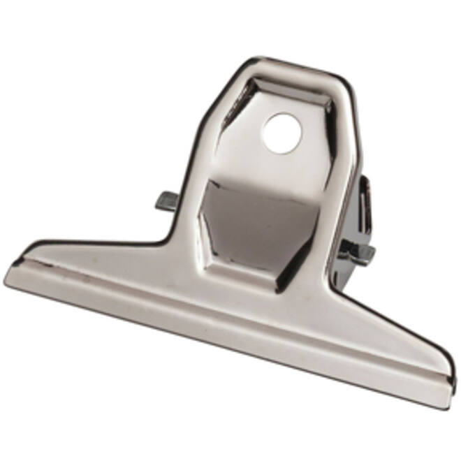 Papierklem MAUL Pro 75mm capaciteit 20mm zilver