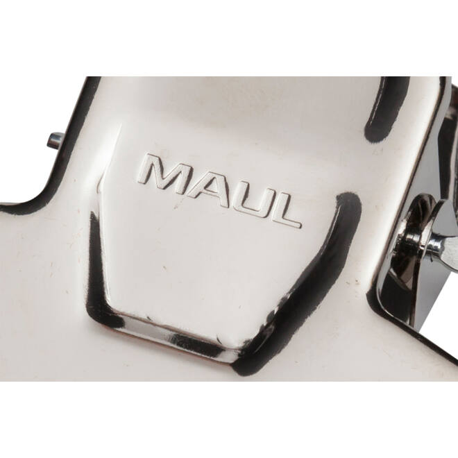 Papierklem MAUL Pro 125mm capaciteit 30mm blister à 2 stuks